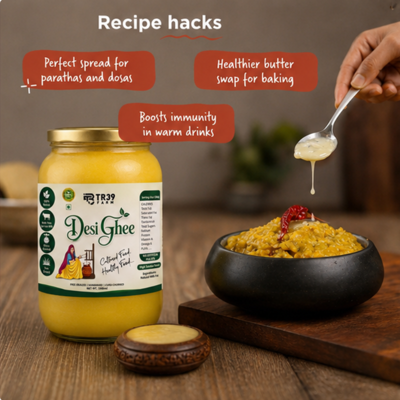 tr39 farm bilona cow ghee