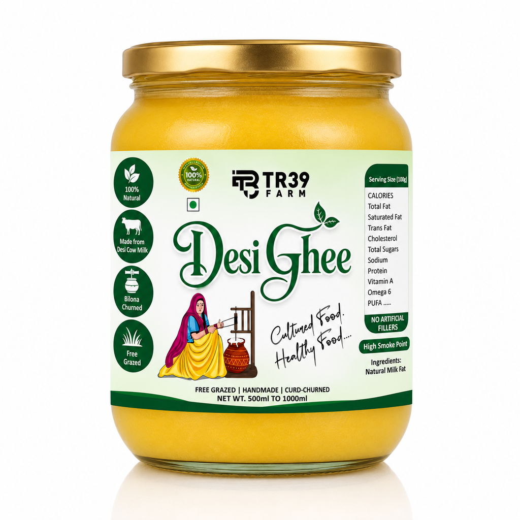 tr39 farm bilona cow ghee